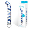 Изогнутый стеклянный фаллос G-Spot Glass Dildo - 17 см. купить в секс шопе