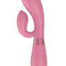 Розовый вибратор-кролик Indeep Juna - 21,5 см. купить в секс шопе