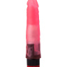 Розовый гелевый виброфаллос со встроенным пультом - 16,5 см. купить в секс шопе