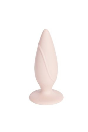 Анальная пробка на присоске MOJO SPADES SMALL телесного цвета - 8,5 см. купить в секс шопе