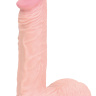 Телесный фаллоимитатор на присоске NATURAL SEDUCER 6 FLESH DONG - 15,2 см. купить в секс шопе