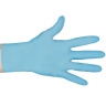 Голубые нитриловые перчатки Klever размера M - 100 шт.(50 пар) купить в секс шопе