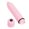 Розовая гладкая вибропуля «Оки-Чпоки» - 9 см. купить в секс шопе