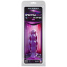 Фиолетовая рельефная анальная пробка SpectraGels Purple Anal Stuffer - 14 см. купить в секс шопе