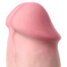 Телесный дилдо на присоске - 18 см. купить в секс шопе