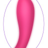 Розовый вибратор с вакуумной стимуляцией клитора Bernic - 20,5 см. купить в секс шопе