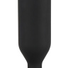 Черная анальная пробка с утяжелением Anal Trainer Large - 17,5 см. купить в секс шопе
