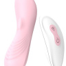 Розовый клиторальный стимулятор REMOTE LAY-ON VIBE купить в секс шопе