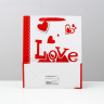 Бумажный пакет «Любовь» - 26 х 32 см. купить в секс шопе