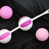 Розовые вагинальные шарики Geisha Balls 2 купить в секс шопе