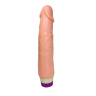 Вибратор Realistic Cock Vibe телесного цвета - 20 см. купить в секс шопе