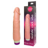 Вибратор Realistic Cock Vibe телесного цвета - 20 см. купить в секс шопе