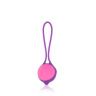 Фиолетово-розовый вагинальный шарик Cosmo купить в секс шопе