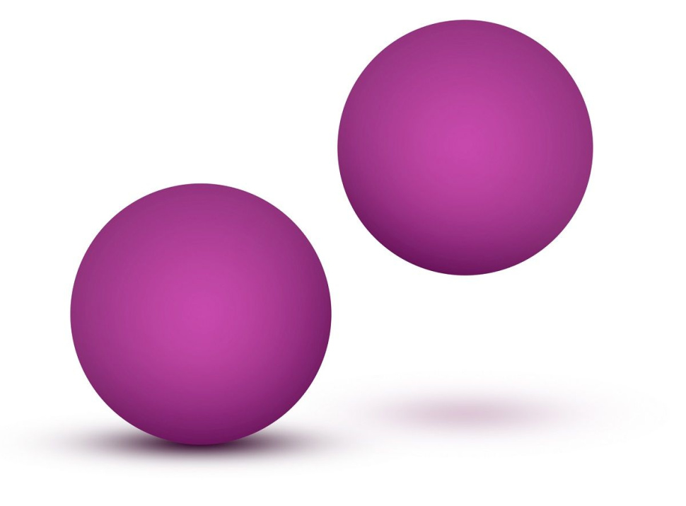 Розовые вагинальные шарики Luxe Double O Advanced Kegel Balls купить в секс шопе