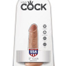 Анальный фаллоимитатор-мулат на присоске 5  Cock - 14 см. купить в секс шопе