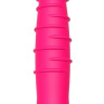 Розовая анальная пробка-фаллос SPIRAL PLUG - 13,5 см. купить в секс шопе