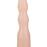 Анальная елочка телесного цвета - 20 см. купить в секс шопе