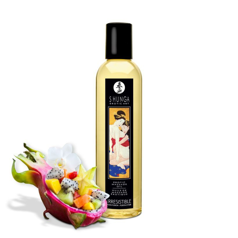 Массажное масло с ароматом азиатских фруктов Irresistible Asian Fusion - 250 мл. купить в секс шопе