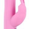 Розовый вибратор-кролик с ротацией Rotating Rabbit - 21,7 см. купить в секс шопе