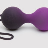 Черные, меняющие цвет вагинальные шарики Inner Goddess Colour-Changing Jiggle Balls 90g купить в секс шопе