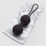 Черные, меняющие цвет вагинальные шарики Inner Goddess Colour-Changing Jiggle Balls 90g купить в секс шопе