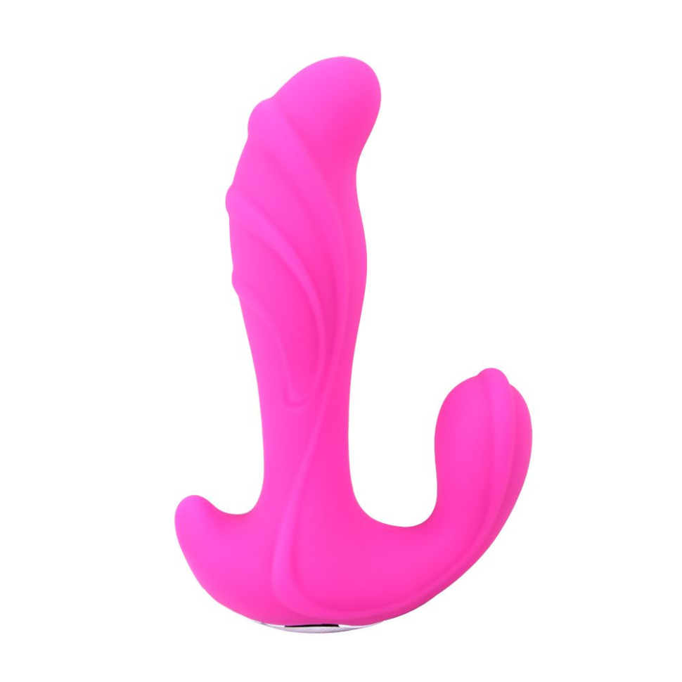 Розовый вибратор Rocker G Stimulators - 15,1 см. купить в секс шопе