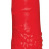 Красный вибратор Red Push с возвратно-поступательными движениями - 19,5 см. купить в секс шопе