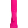 Розовый вибратор-кролик «Дрючка-Удовольствие» - 22 см. купить в секс шопе