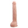 Телесный фаллоимитатор-гигант на присоске Dick - 27 см. купить в секс шопе