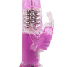 Фиолетовый вибромассажер Climax Joy 3X Multi-Purpose Rabbit Vibe - 23,5 см. купить в секс шопе