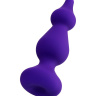 Фиолетовая анальная втулка Sholt - 10 см. купить в секс шопе