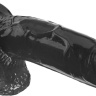 Черный реалистичный фаллоимитатор Mr. Bold XL - 22 см. купить в секс шопе