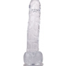 Прозрачный фаллоимитатор Satellite - 21 см. купить в секс шопе