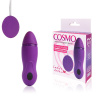 Фиолетовое виброяйцо Cosmo с пультом управления вибрацией купить в секс шопе