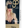 Чёрная полиуретановая маска Blindfold купить в секс шопе