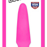 Ярко-розовая анальная пробка Butt Plug - 11,4 см. купить в секс шопе