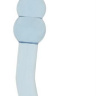 Голубая анальная ёлочка с ручкой Anal Angler - 23 см. купить в секс шопе