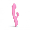 Розовый вибратор-кролик Bunny   Clyde - 22,5 см. купить в секс шопе