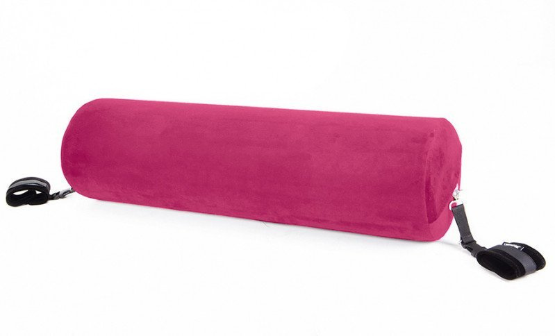 Розовая вельветовая подушка для любви Liberator Retail Whirl купить в секс шопе