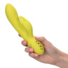 Желтый вибратор-кролик Venice Vixen купить в секс шопе