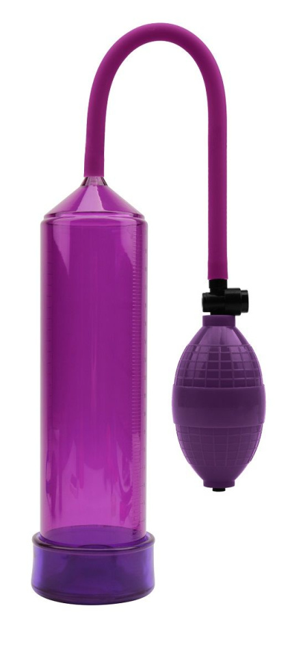 Фиолетовая ручная вакуумная помпа MAX VERSION купить в секс шопе