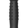 Черный анальный фаллоимитатор NUBBED PLUG - 13,5 см. купить в секс шопе