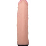 Страпон Харнесс: трусики с плугом и насадка из неоскин - 15,2 см. купить в секс шопе