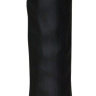 Чёрный вибромассажер-реалистик Rouge   Noir - 19 см. купить в секс шопе