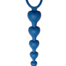Синяя анальная цепочка Love Beam - 19 см. купить в секс шопе