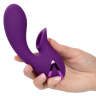 Фиолетовый вибратор-кролик Huntington Beach Heartbreaker купить в секс шопе