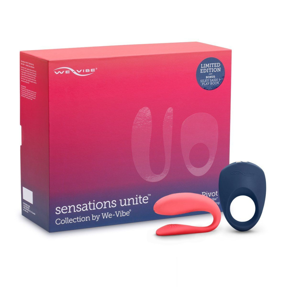 Подарочный набор для пар We-Vibe Sensations Unite купить в секс шопе