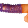 Насадка на пенис с шипами и закрытой головкой - 14,5 см. купить в секс шопе
