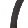 Черный анальный стимулятор 4.75” Slim Probe - 12 см. купить в секс шопе
