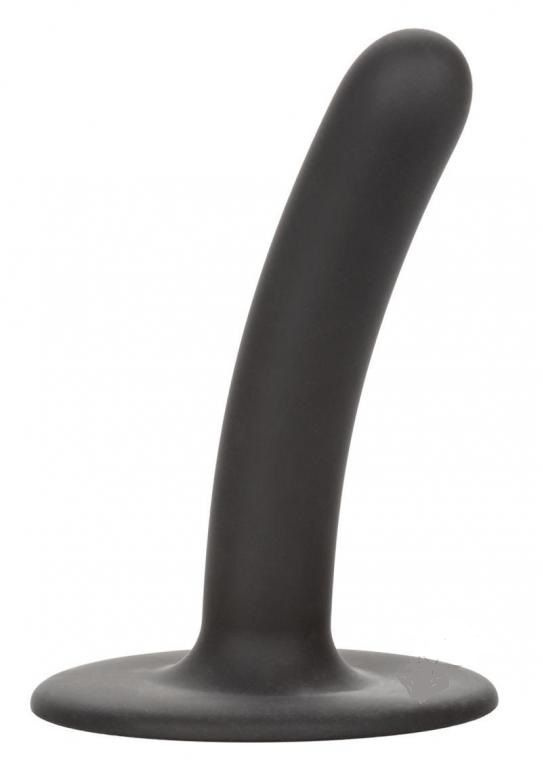 Черный анальный стимулятор 4.75” Slim Probe - 12 см. купить в секс шопе